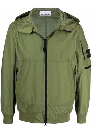 Stone Island Giacca leggera con applicazione - Verde