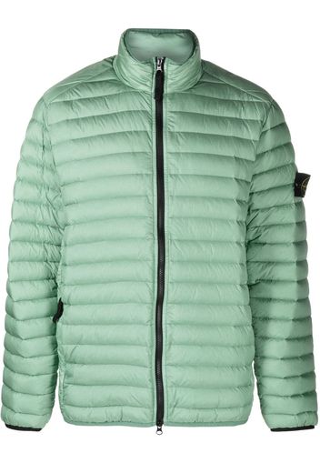 Stone Island Piumino con applicazione Compass - Verde