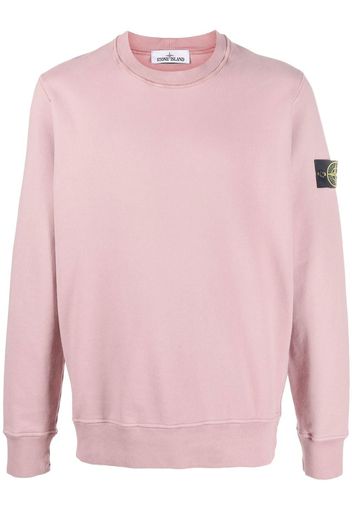 Stone Island Compass-patch sweatshirt - Rosa