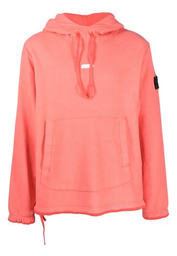 Stone Island Shadow Project graphic-print drawstring hoodie - Rosa