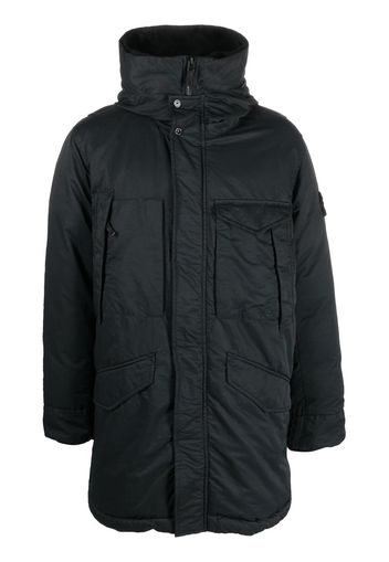 Stone Island Piumino con zip - Nero