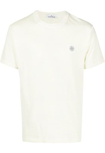 Stone Island logo-print short-sleeved T-shirt - Verde