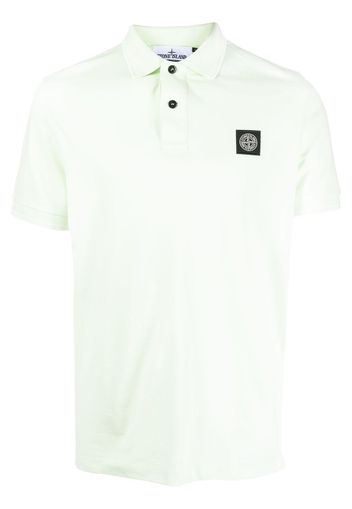 Stone Island Compass-patch polo shirt - Verde