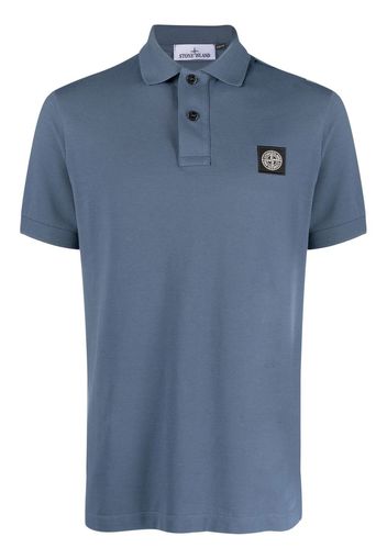 Stone Island Compass short-sleeve polo shirt - Blu