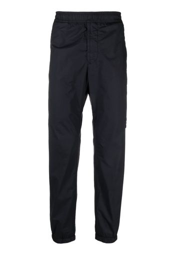 Stone Island Compass-patch track pants - Blu