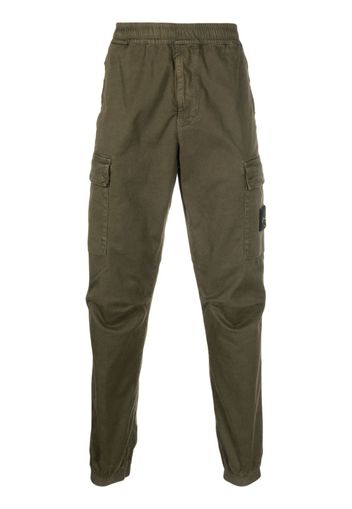 Stone Island tapered cargo trousers - Verde