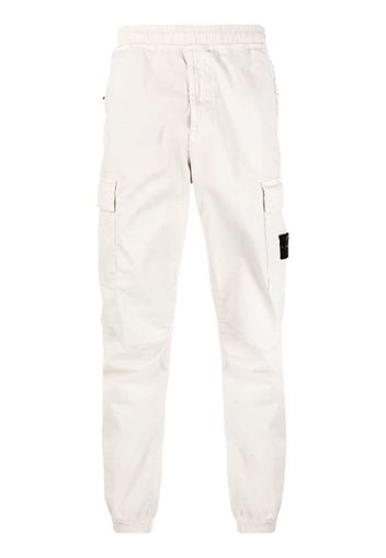 Stone Island Compass-motif cargo trousers - Toni neutri