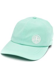 Stone Island embroidered-logo baseball cap - Verde