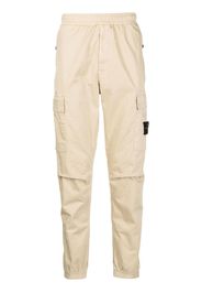 Stone Island tapered-leg cargo trousers - Giallo