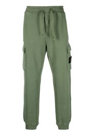 Stone Island Pantaloni sportivi con stampa - Verde