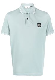 Stone Island Compass-patch polo shirt - Grigio