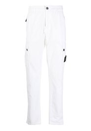 Stone Island Compass-motif trousers - Bianco