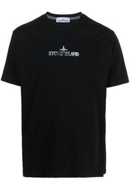 Stone Island logo-print cotton T-shirt - Nero
