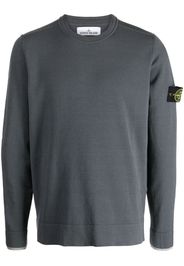 Stone Island Compass-motif sweatshirt - Grigio