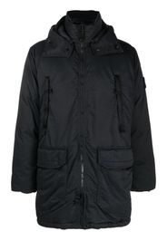 Stone Island Compass-motif parka - Nero