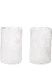 Opale' tumbler, set of two