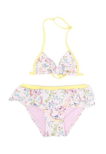 Story Loris floral-print bikini set - Giallo