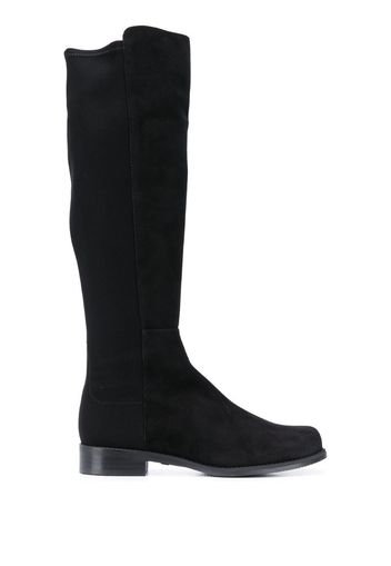 suede knee-high boots