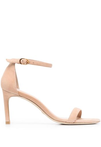 Stuart Weitzman Nunaked suede sandals - Toni neutri