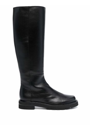 Stuart Weitzman Mila Lift leather knee boots - Nero