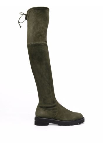 Stuart Weitzman Lowland Lift suede boots - Verde