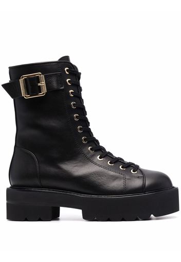 Stuart Weitzman Ryder Ultralift 50mm boots - Nero