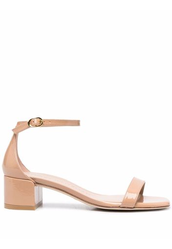 Stuart Weitzman block heel sandals - Toni neutri