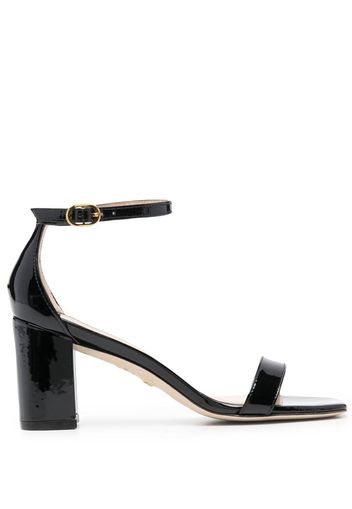 Stuart Weitzman Sandali Nunaked a punta aperta - Nero