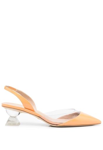 Stuart Weitzman Lucite Sculpt pumps - Arancione