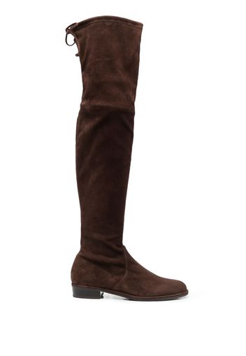 Stuart Weitzman Lowland 40mm thigh-high boots - Marrone