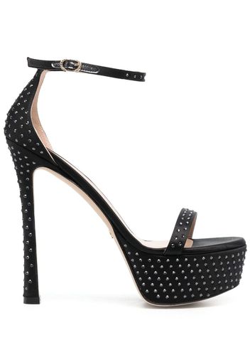 Stuart Weitzman Sandali con decorazione - Nero