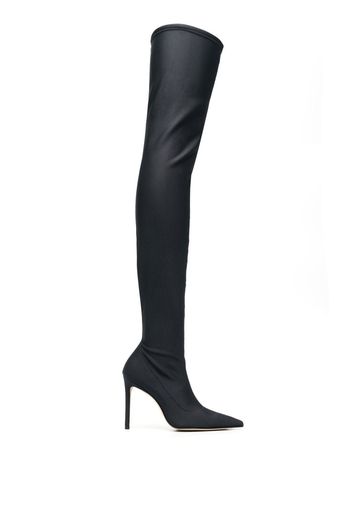 Stuart Weitzman over-the-knee stretch boots - Nero