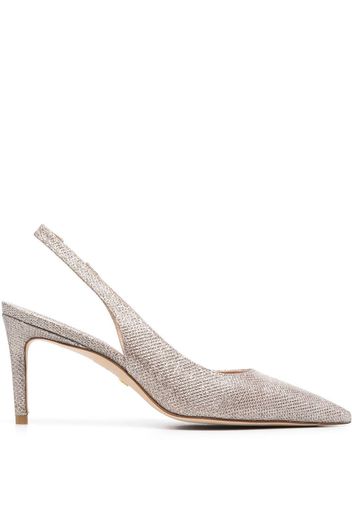 Stuart Weitzman Julia 75 slingback pumps - Toni neutri