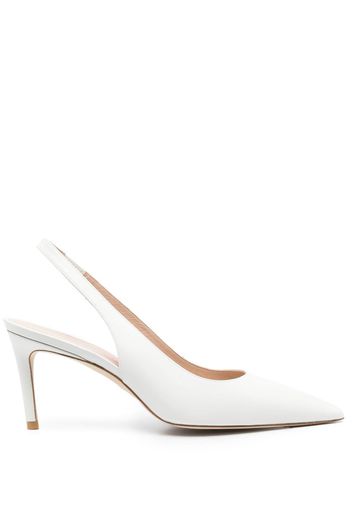 Stuart Weitzman Pumps Stuart con cinturino posteriore 75mm - Bianco