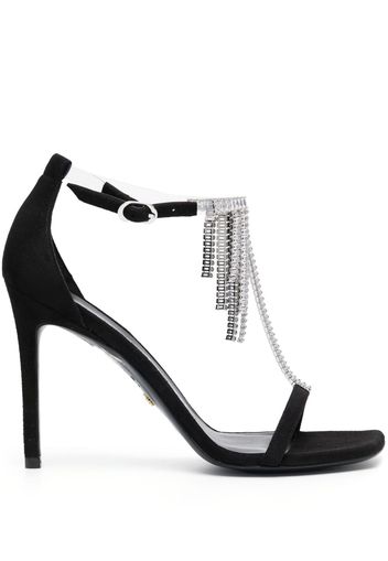 Stuart Weitzman Nudistcurve Superglam 100mm sandals - Nero