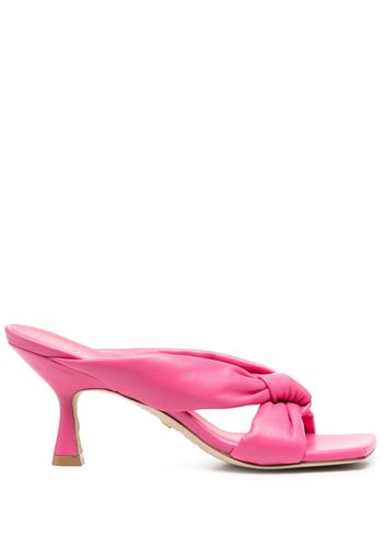 Stuart Weitzman Sandali con dettaglio a nodo - Rosa