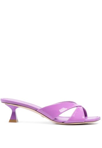 Stuart Weitzman Playa 75mm knot strap sandals - Viola