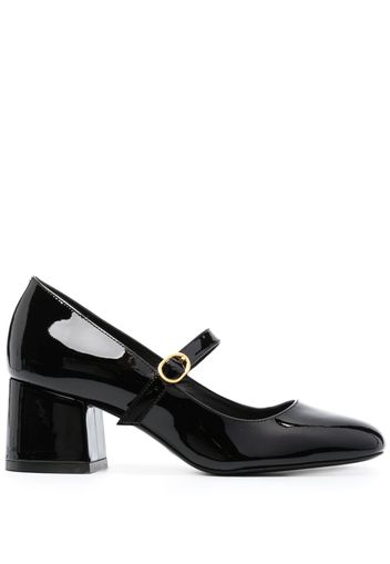 Stuart Weitzman Skyhigh 65mm leather pumps - Nero