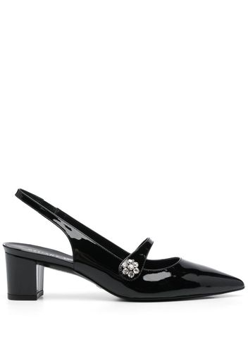 Stuart Weitzman Pumps Crystal Fleur 50mm - Nero