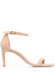 Stuart Weitzman Nunaked suede sandals - Toni neutri