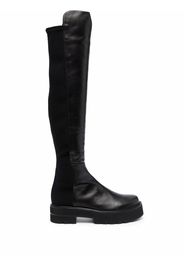 Stuart Weitzman knee-high flat boots - Nero