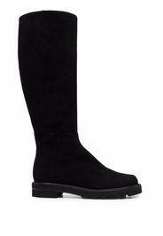Stuart Weitzman slip-on knee-length boots - Nero