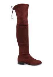 Stuart Weitzman tie-fastened knee-length boots - Rosso