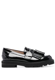 Stuart Weitzman Mocassini con nappe - Nero