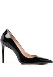 Stuart Weitzman high-shine finish pumps - Nero