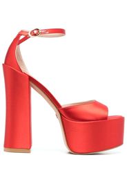 Stuart Weitzman Skyhigh 145mm platform sandals - Rosso