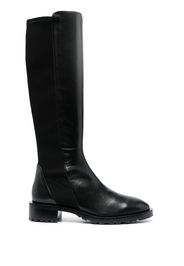 Stuart Weitzman panelled knee-length boots - Nero
