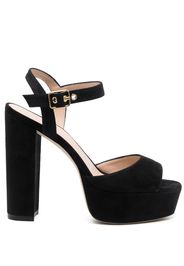 Stuart Weitzman Ryder 130mm sandals - Nero