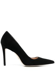 Stuart Weitzman 105mm pointed leather pumps - Nero