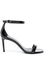 Stuart Weitzman NuNakedCurve 85mm leather sandals - Nero